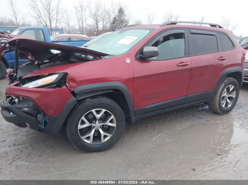 2016 JEEP CHEROKEE TRAILHAWK - 1C4PJMBS7GW144055