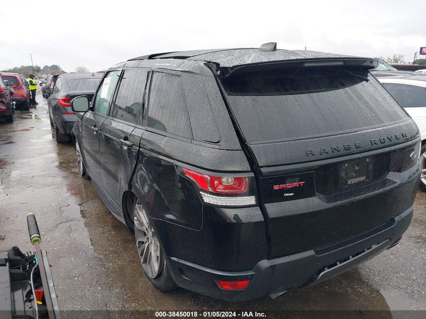 VIN SALWV2FV3HA151049 2017 LAND ROVER RANGE ROVER SPORT HSE DYNAMIC