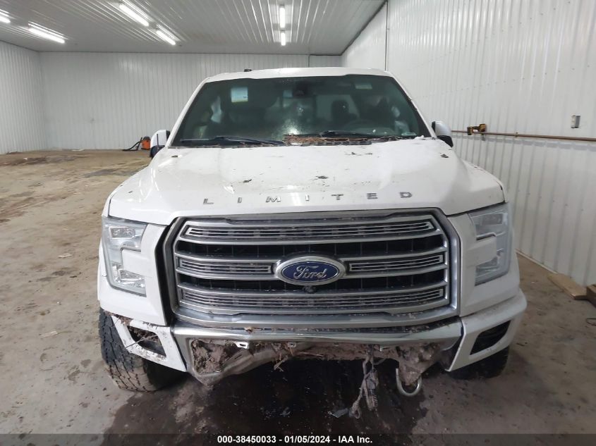 2017 FORD F-150 LIMITED - 1FTEW1EGXHFB10532