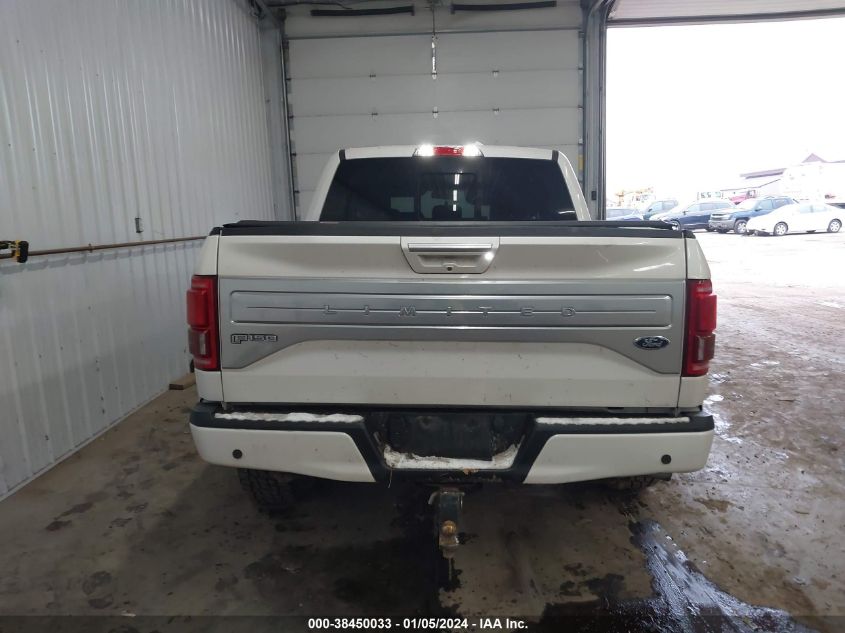 2017 FORD F-150 LIMITED - 1FTEW1EGXHFB10532