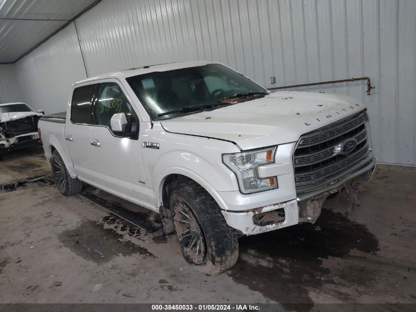 2017 FORD F-150 LIMITED - 1FTEW1EGXHFB10532