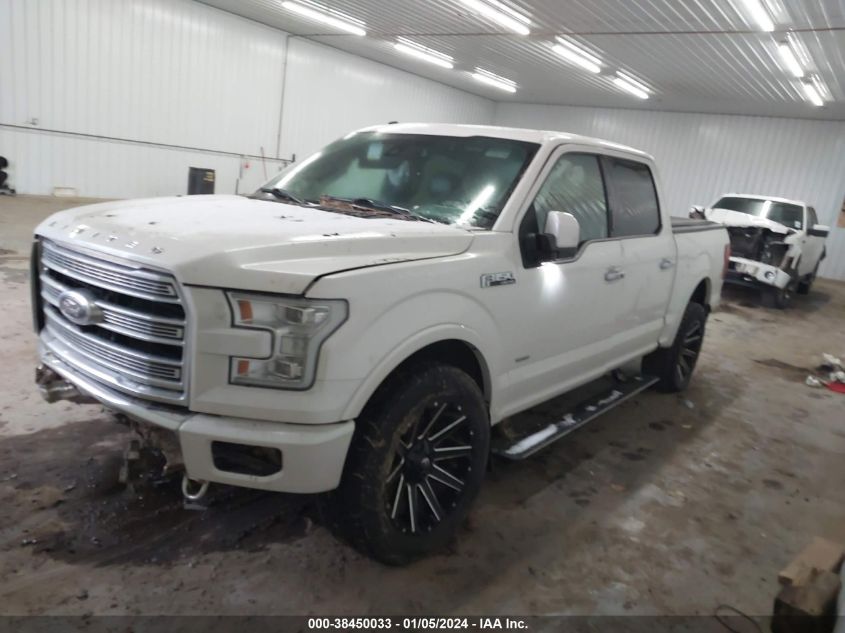 2017 FORD F-150 LIMITED - 1FTEW1EGXHFB10532