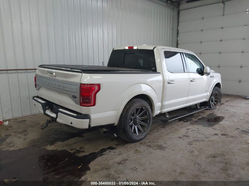 2017 FORD F-150 LIMITED - 1FTEW1EGXHFB10532