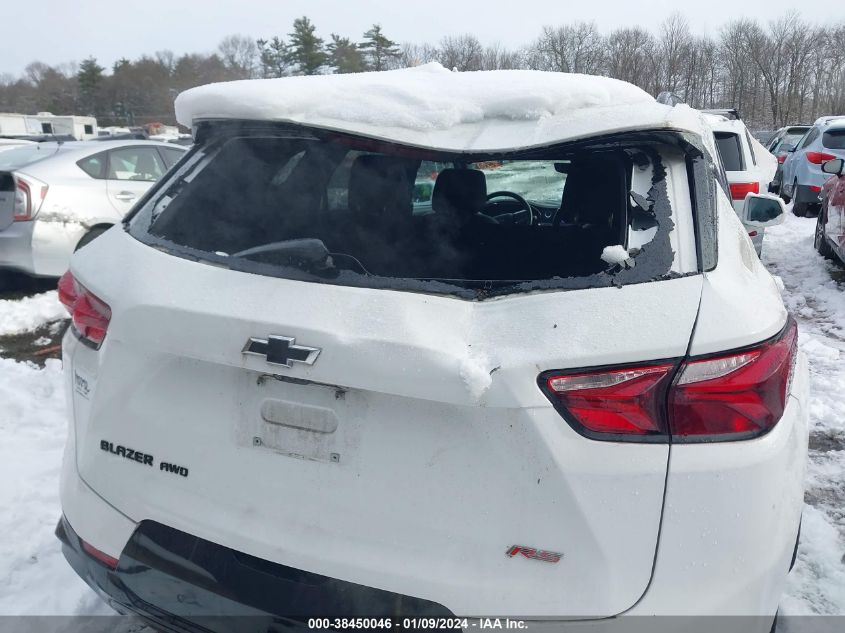 2019 CHEVROLET BLAZER RS - 3GNKBJRS5KS665461