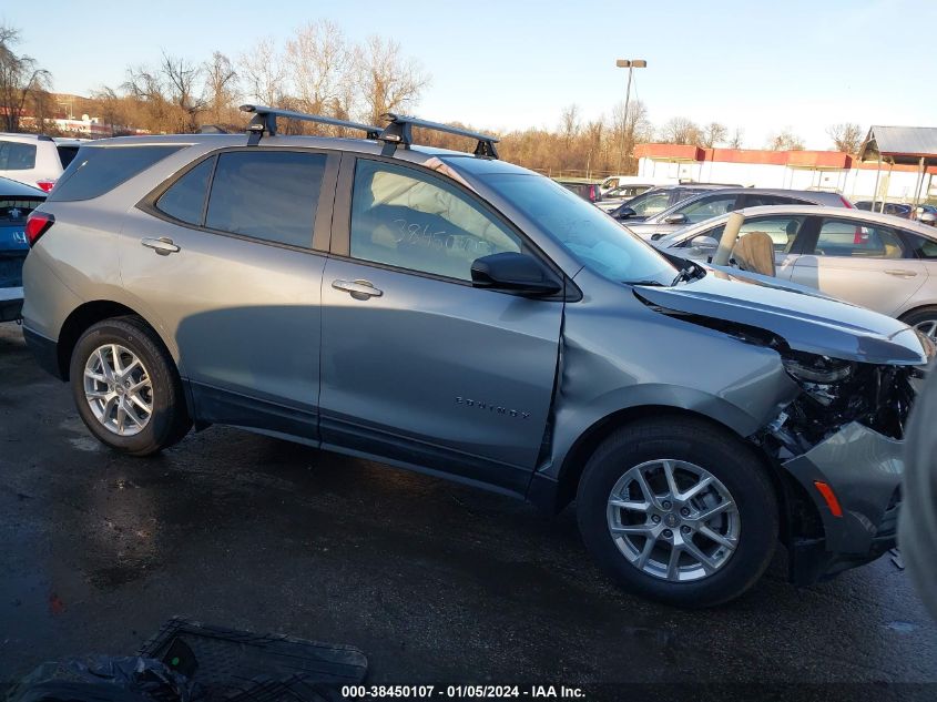 2023 CHEVROLET EQUINOX FWD LS - 3GNAXHEG3PL229295