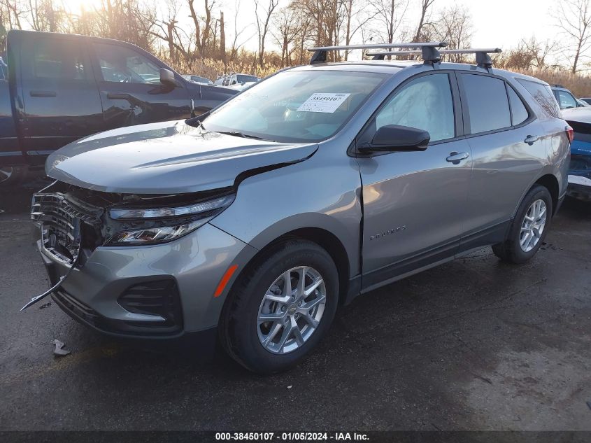 2023 CHEVROLET EQUINOX FWD LS - 3GNAXHEG3PL229295