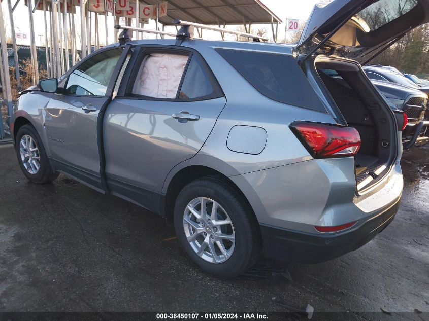 2023 CHEVROLET EQUINOX FWD LS - 3GNAXHEG3PL229295