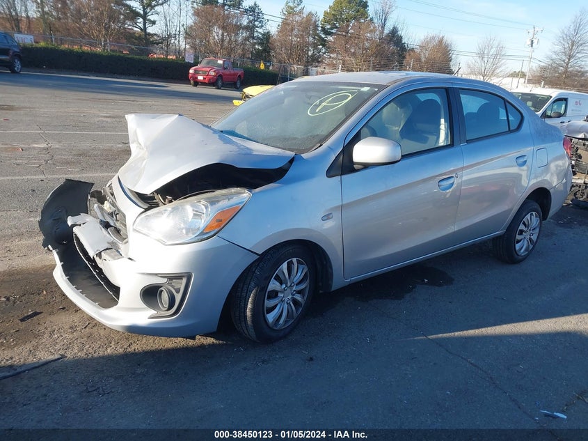 VIN ML32F3FJ9HHF13517 2017 MITSUBISHI MIRAGE G4 ES