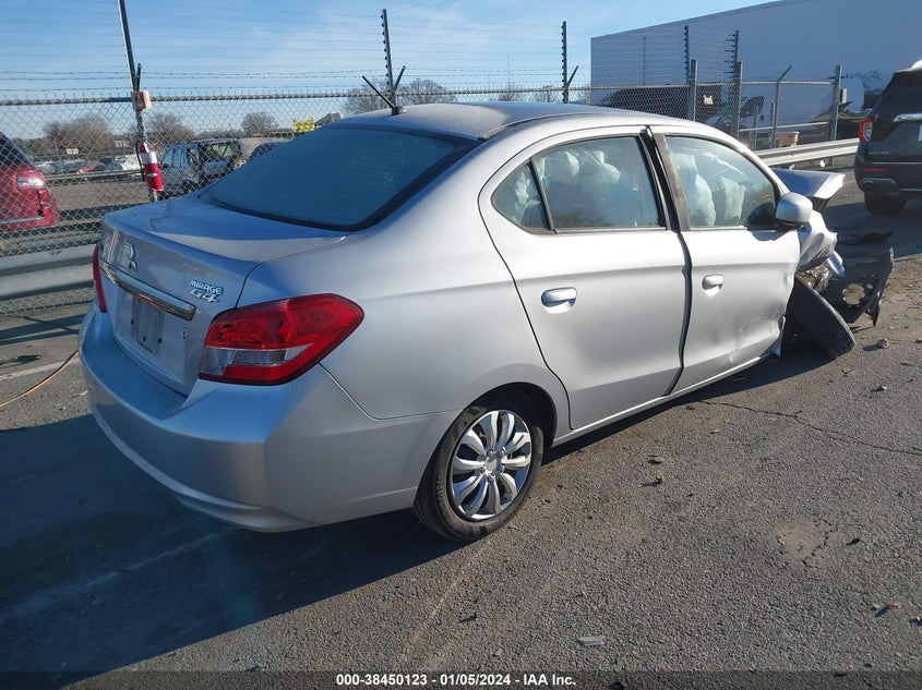 VIN ML32F3FJ9HHF13517 2017 MITSUBISHI MIRAGE G4 ES
