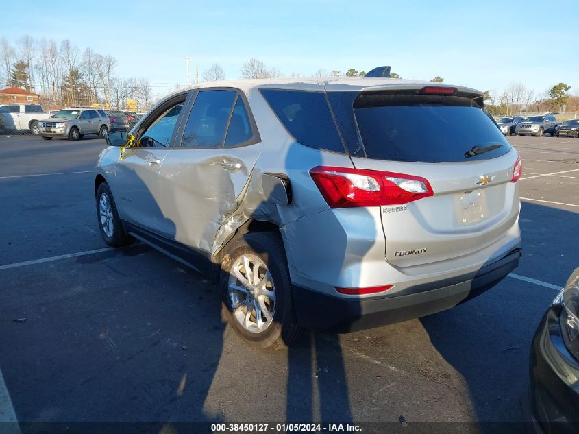2020 CHEVROLET EQUINOX FWD LS - 3GNAXHEV7LS687985
