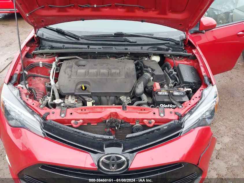 2018 TOYOTA COROLLA LE - 2T1BURHE0JC039437