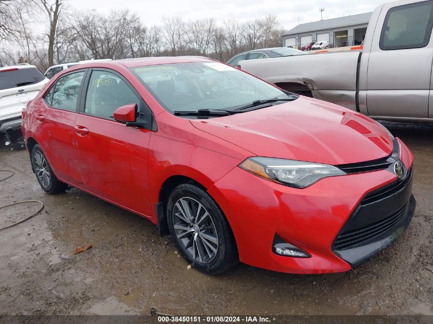 2018 TOYOTA COROLLA LE - 2T1BURHE0JC039437