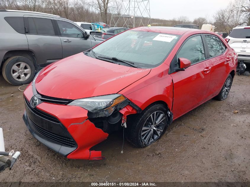 2018 TOYOTA COROLLA LE - 2T1BURHE0JC039437