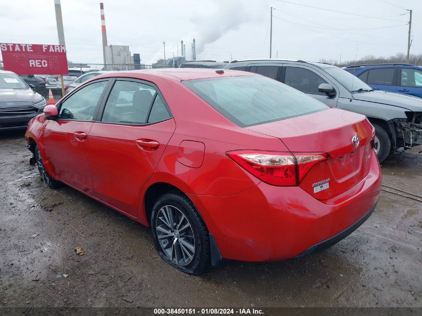 2018 TOYOTA COROLLA LE - 2T1BURHE0JC039437