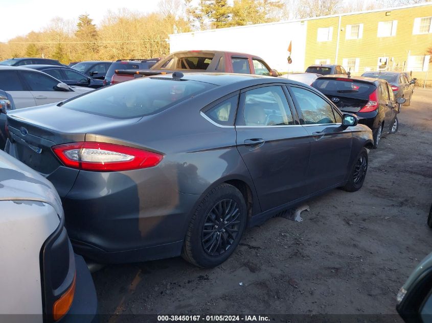 2014 FORD FUSION S - 3FA6P0G75ER347815