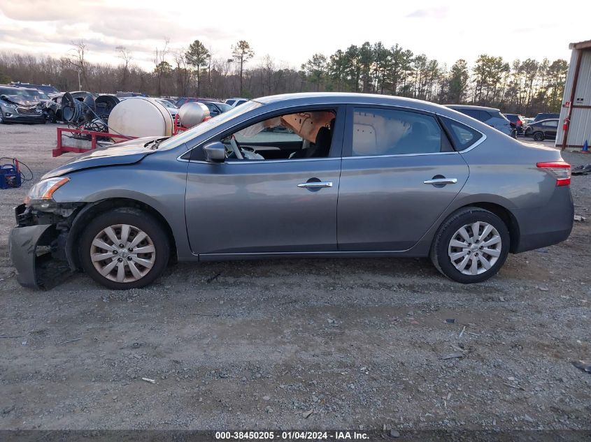2015 NISSAN SENTRA S - 3N1AB7AP7FY272274