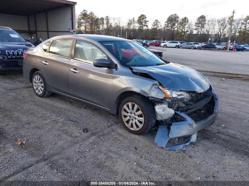 2015 NISSAN SENTRA S - 3N1AB7AP7FY272274