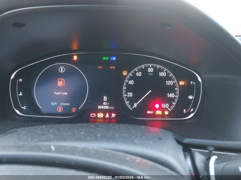 2019 HONDA ACCORD LX - 1HGCV1F19KA124934