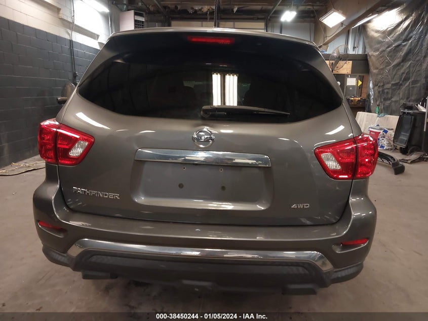 VIN 5N1DR2MM7HC629468 2017 NISSAN PATHFINDER S