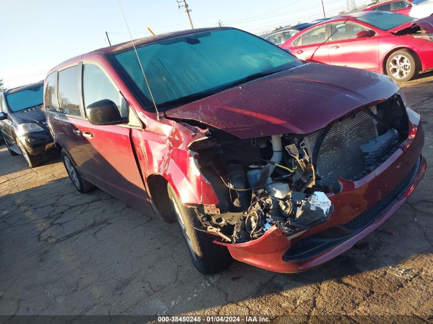 2019 DODGE GRAND CARAVAN SE - 2C4RDGBG0KR500957