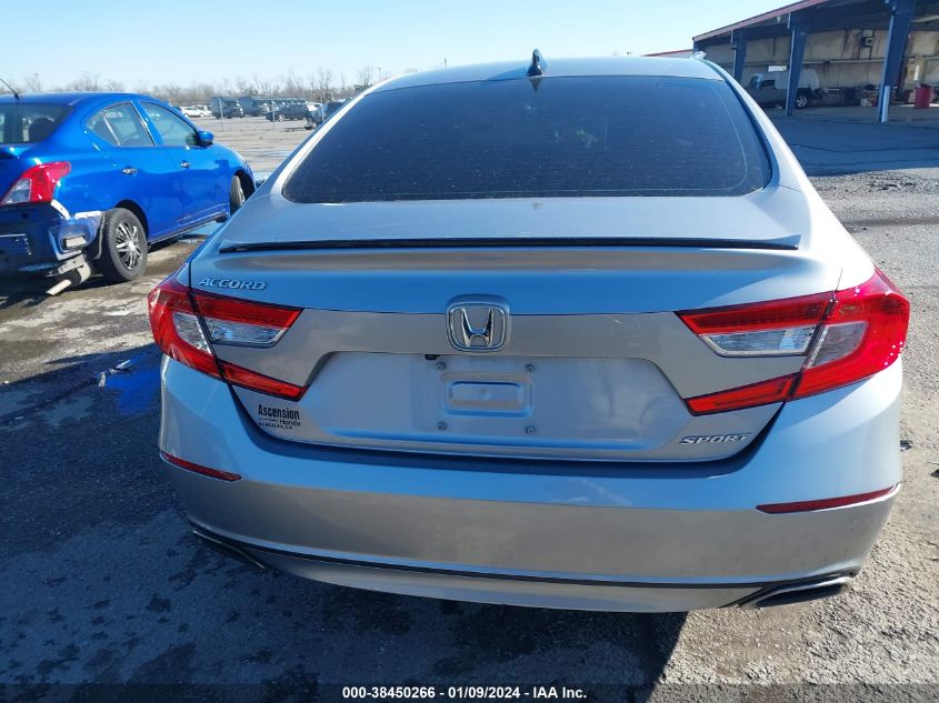 2021 HONDA ACCORD SPORT - 1HGCV1F30MA097448