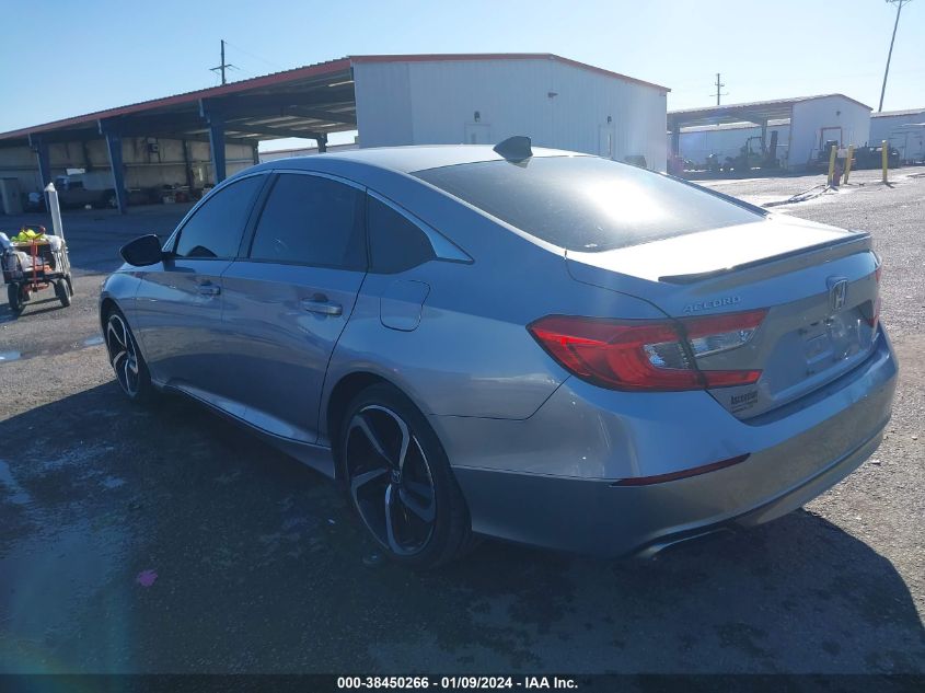 2021 HONDA ACCORD SPORT - 1HGCV1F30MA097448