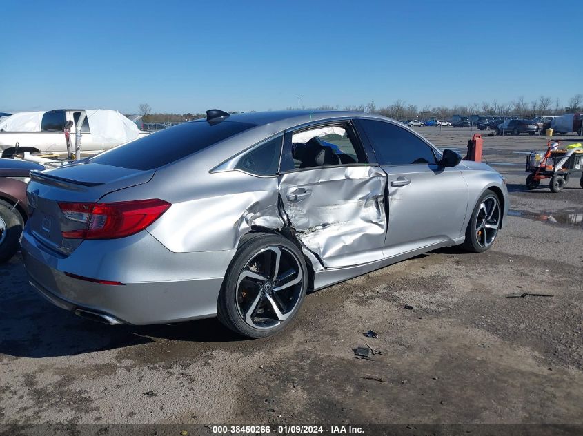 2021 HONDA ACCORD SPORT - 1HGCV1F30MA097448