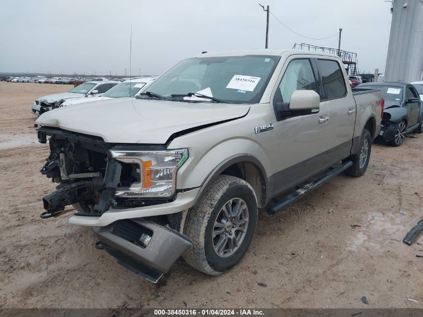 2018 FORD F-150 LARIAT - 1FTEW1E58JFC00458