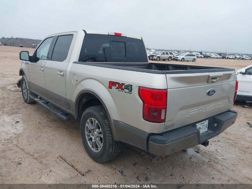 2018 FORD F-150 LARIAT - 1FTEW1E58JFC00458