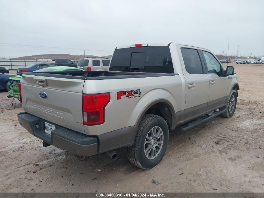 2018 FORD F-150 LARIAT - 1FTEW1E58JFC00458