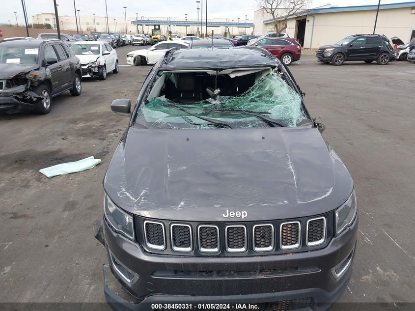 VIN 3C4NJCCB3LT165890 2020 JEEP COMPASS LIMITED FWD