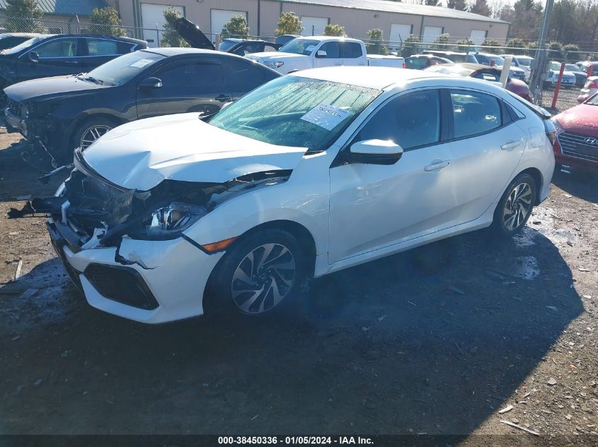 2017 HONDA CIVIC LX - SHHFK7H29HU202057