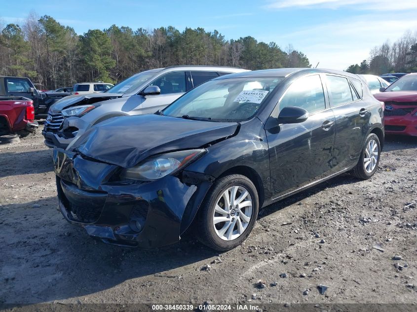 2013 MAZDA MAZDA3 I GRAND TOURING - JM1BL1M75D1741869