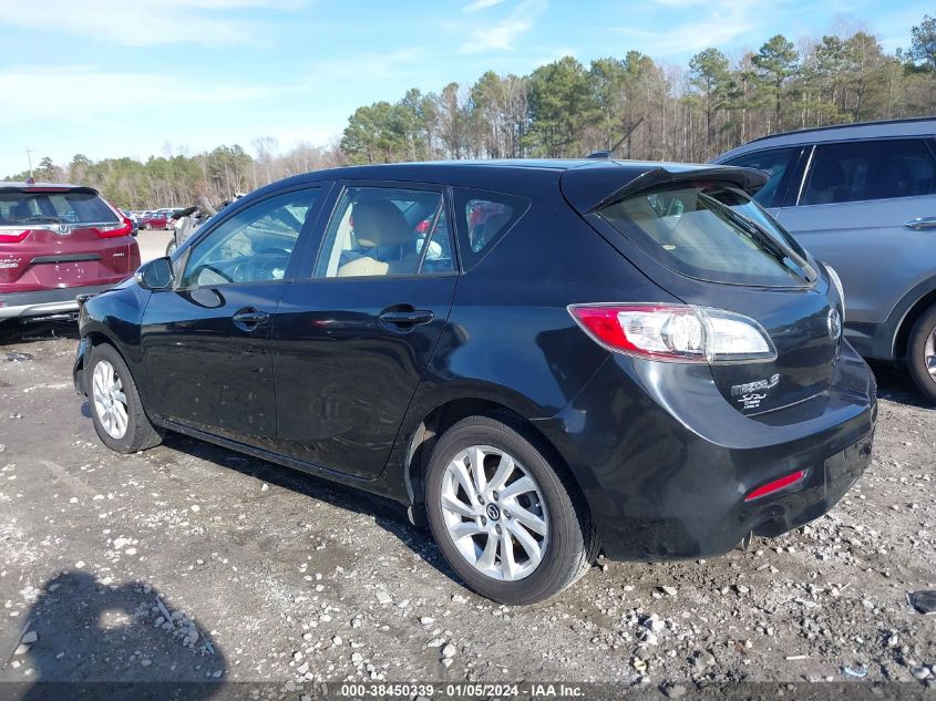 2013 MAZDA MAZDA3 I GRAND TOURING - JM1BL1M75D1741869