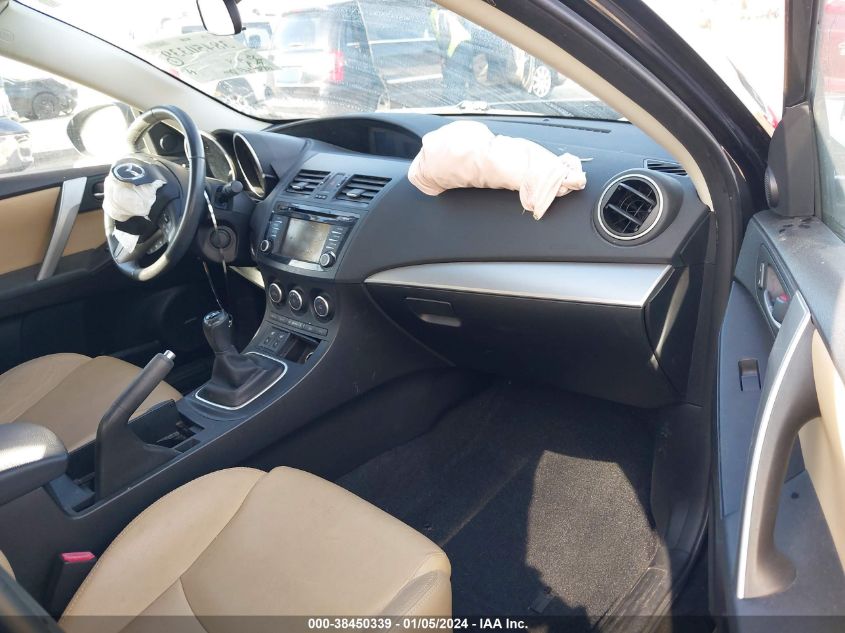 2013 MAZDA MAZDA3 I GRAND TOURING - JM1BL1M75D1741869