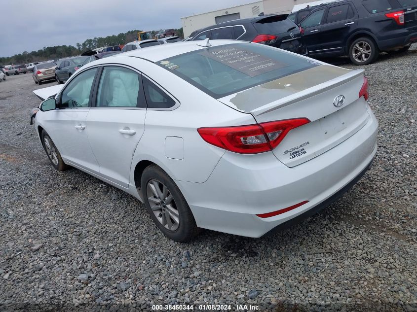 2016 HYUNDAI SONATA SE - 5NPE24AF6GH381103