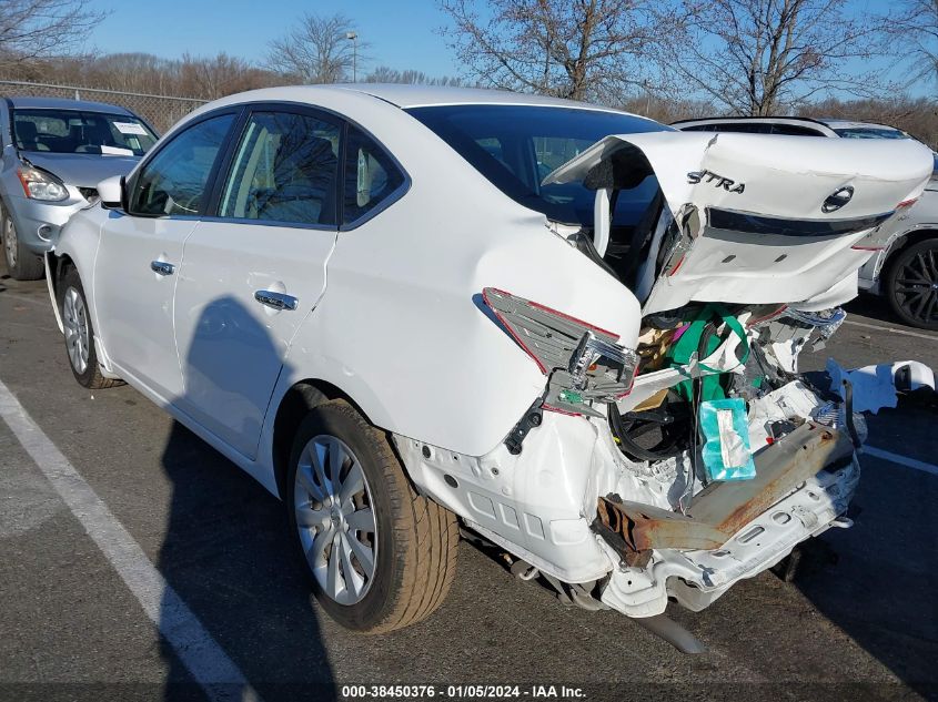 2016 NISSAN SENTRA S/SV/SR/SL - 3N1AB7APXGY259536