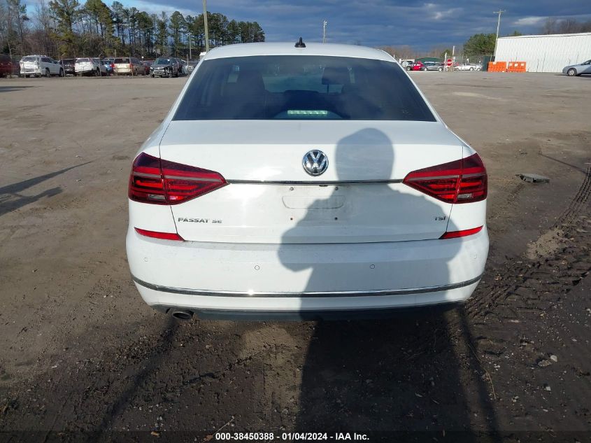 2017 VOLKSWAGEN PASSAT 1.8T SE - 1VWGT7A30HC019226