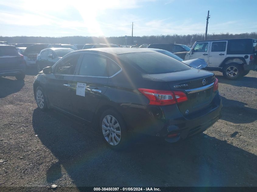 2017 NISSAN SENTRA S/SV/SR/SL - 3N1AB7AP5HY268856