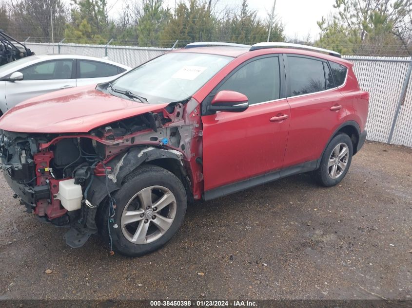 2014 TOYOTA RAV4 XLE - JTMWFREV6EJ008588