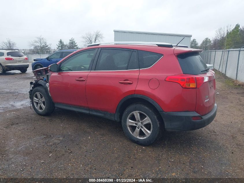 2014 TOYOTA RAV4 XLE - JTMWFREV6EJ008588