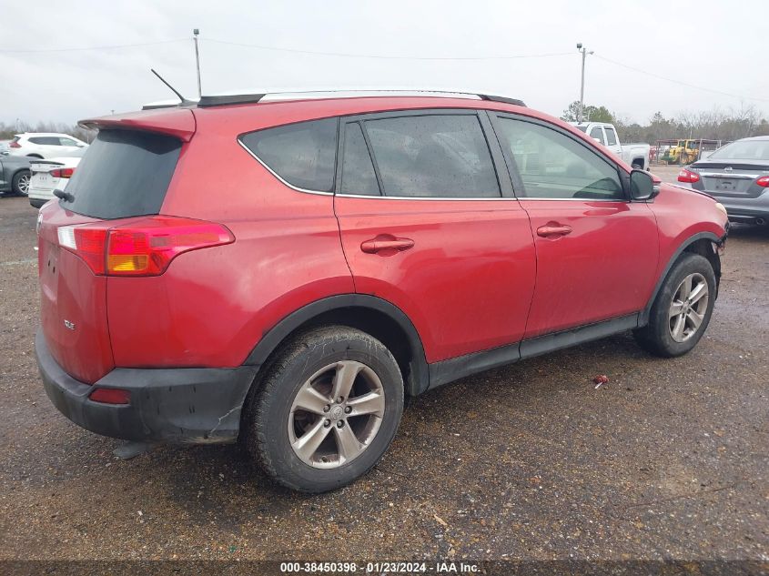 2014 TOYOTA RAV4 XLE - JTMWFREV6EJ008588