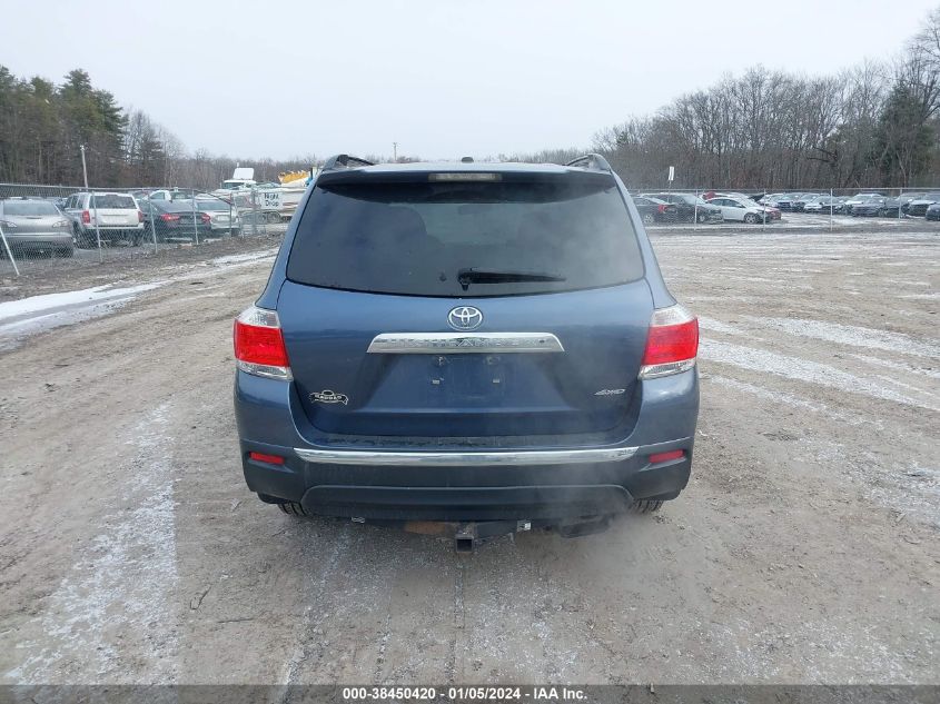 2013 TOYOTA HIGHLANDER SE V6 - 5TDBK3EHXDS270097