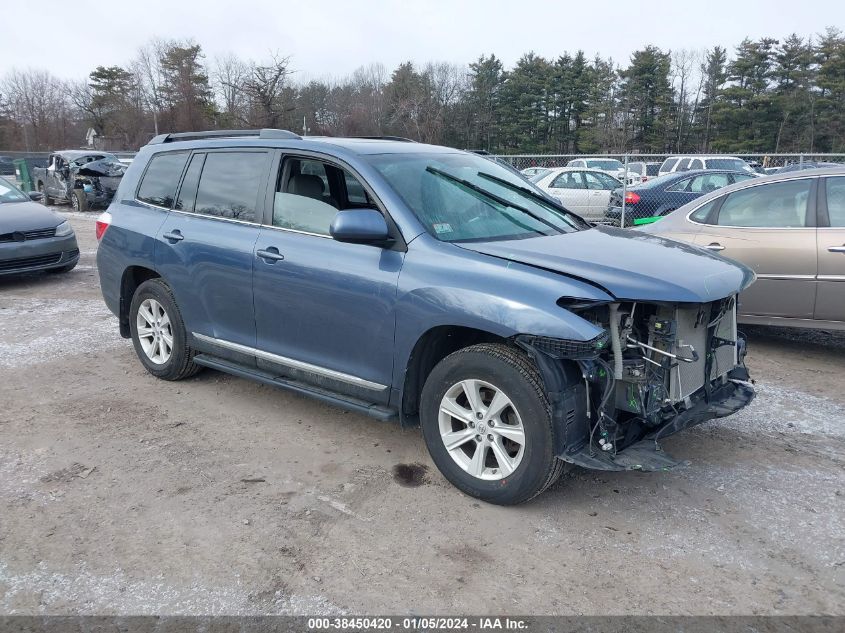 2013 TOYOTA HIGHLANDER SE V6 - 5TDBK3EHXDS270097