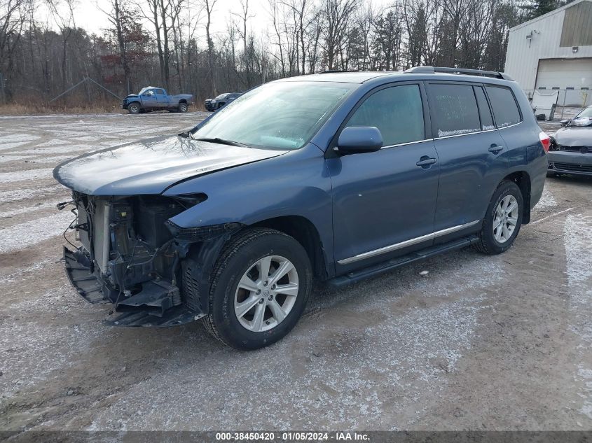 2013 TOYOTA HIGHLANDER SE V6 - 5TDBK3EHXDS270097