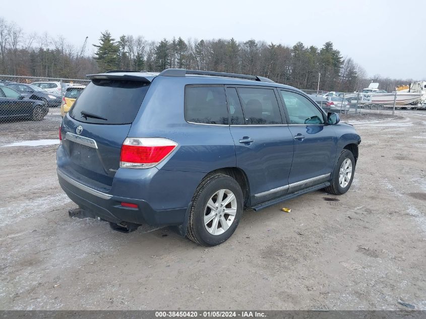 2013 TOYOTA HIGHLANDER SE V6 - 5TDBK3EHXDS270097