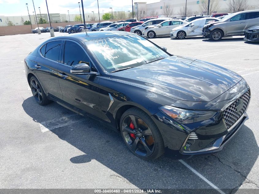 2019 GENESIS G70 3.3T ADVANCED - KMTG34LE7KU026547