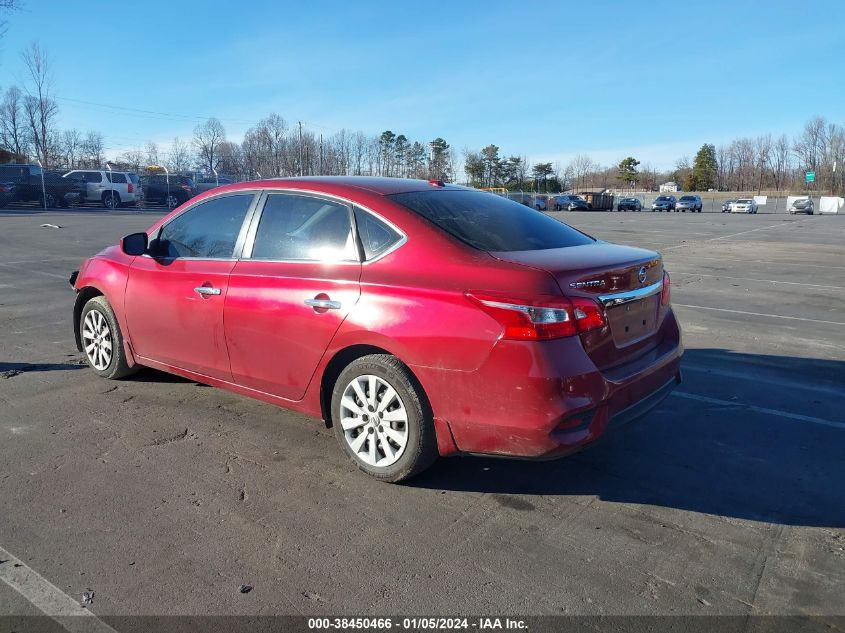 2017 NISSAN SENTRA SV - 3N1AB7APXHY286754