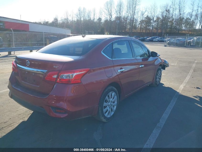 2017 NISSAN SENTRA SV - 3N1AB7APXHY286754