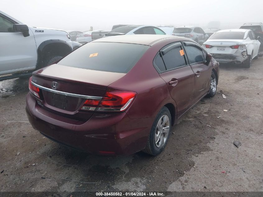 2014 HONDA CIVIC LX - 2HGFB2F50EH521775